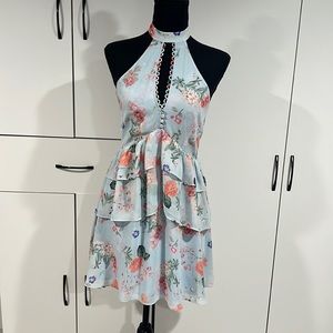 Express flowers summer spring dress . Size 2‎